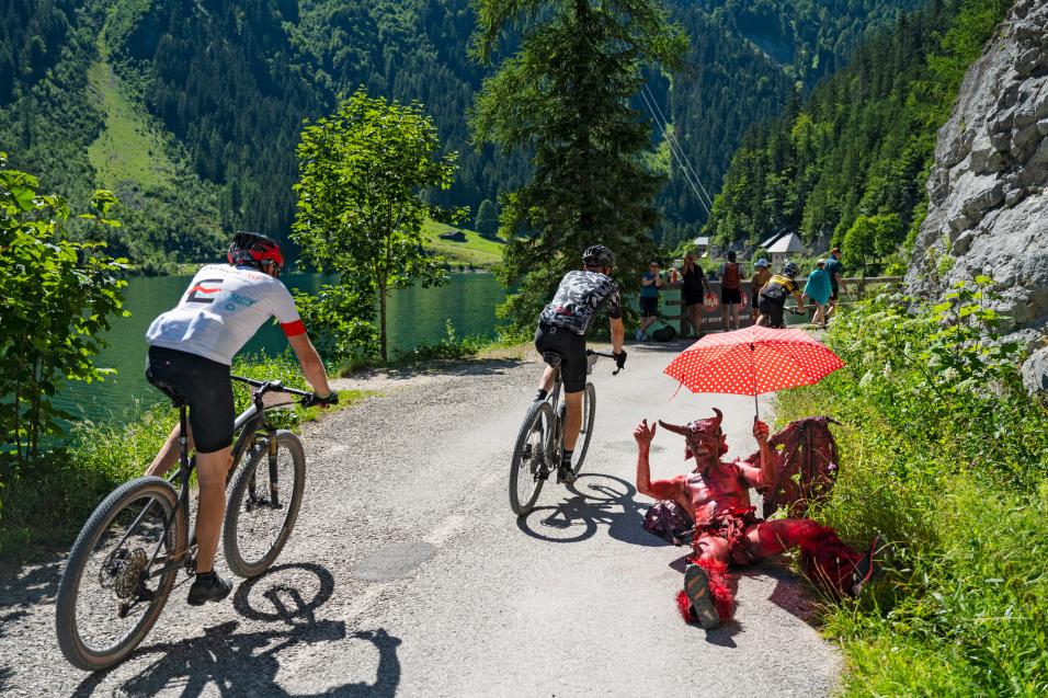 Salzkammergut Mountainbike Trophy 2023 - Teufel am Gosausee (Foto: Marc Schwarz)
